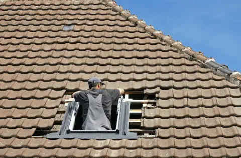 Pose de velux - Hermé